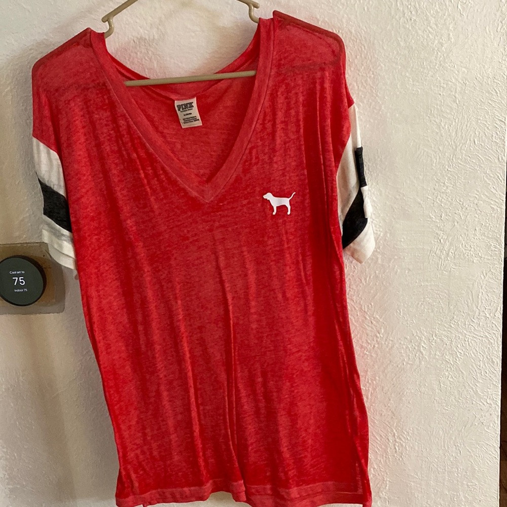 Victoria Secret pink college style t shirt